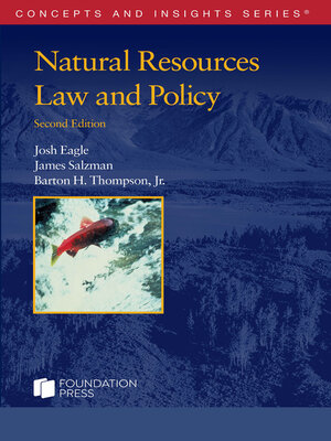 cover image of Natural Resources Law and Policy